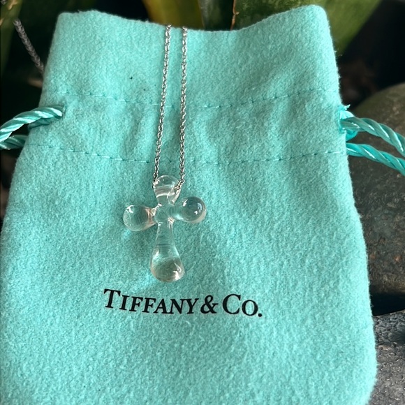 Tiffany Elsa Peretti cross necklace - Picture 7 of 14